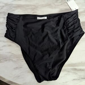 Bar III Black Bikini Bottoms Size M